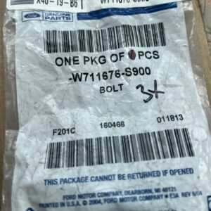 Genuine Ford Headlamp Assembly Bolt -W711676-S900 (3pk)