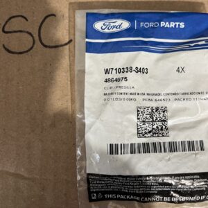 Genuine Ford Lower Center Pillar Trim Retainer Clip W710338-S403 (qty. 4)