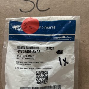 Genuine Ford Motor Mount Bolt W706408-S437
