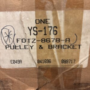 Genuine Ford Motorcraft OEM F0TZ-8678-A / YS-176 Pulley and Bracket NOS