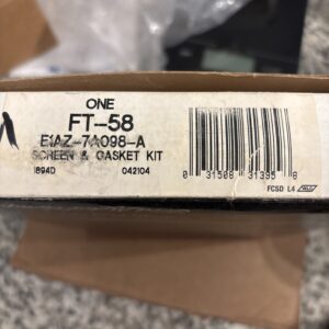 Genuine Ford Motorcraft OEM FT58 / E1AZ-7A098-A Screen & Gasket Kit