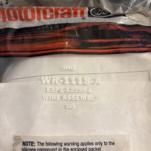 Genuine Ford Motorcraft OEM WR1118A / E3PZ-12286-L Wire Assembly NOS