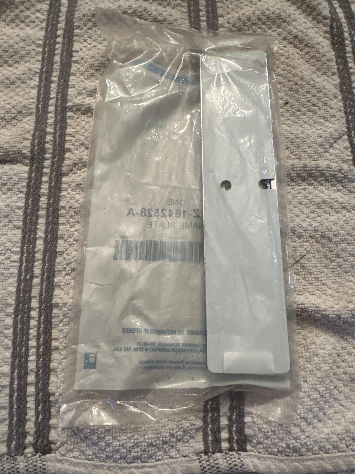 Genuine Ford Nameplate BC2Z-1642528-A - Image 3