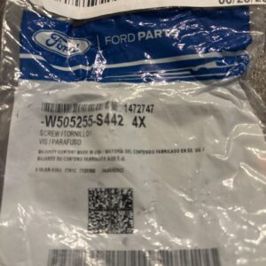 Genuine Ford OEM Door Check Screw W505255-S442 (4 Pack)