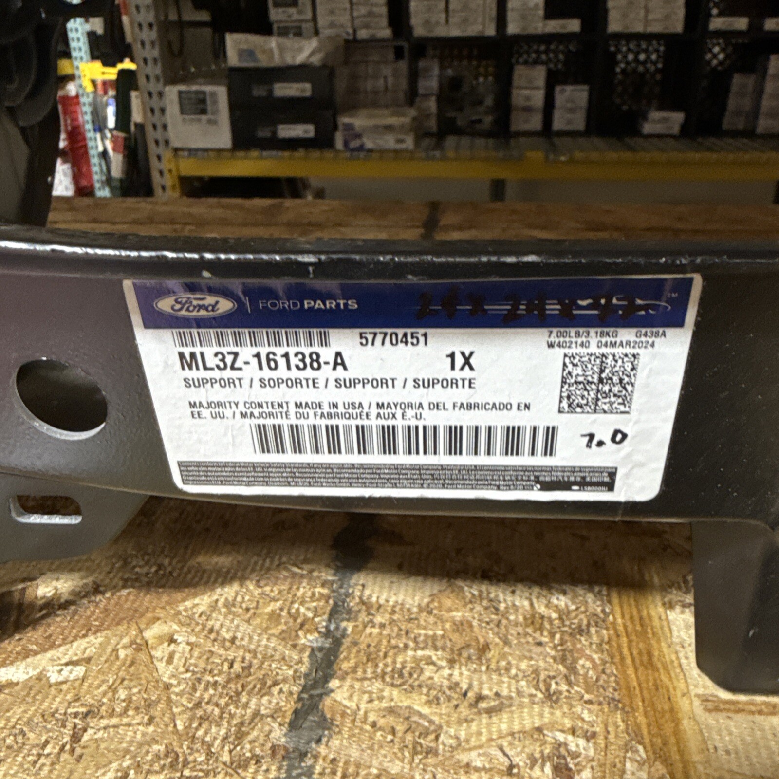 Genuine Ford OEM Radiator Support Panel FL3Z16138A For 2015-2022 F150 ML3Z16138A