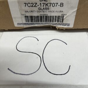 Genuine Ford Rear View Outer Mirror Glass Assembly, 7C2Z-17K707-B