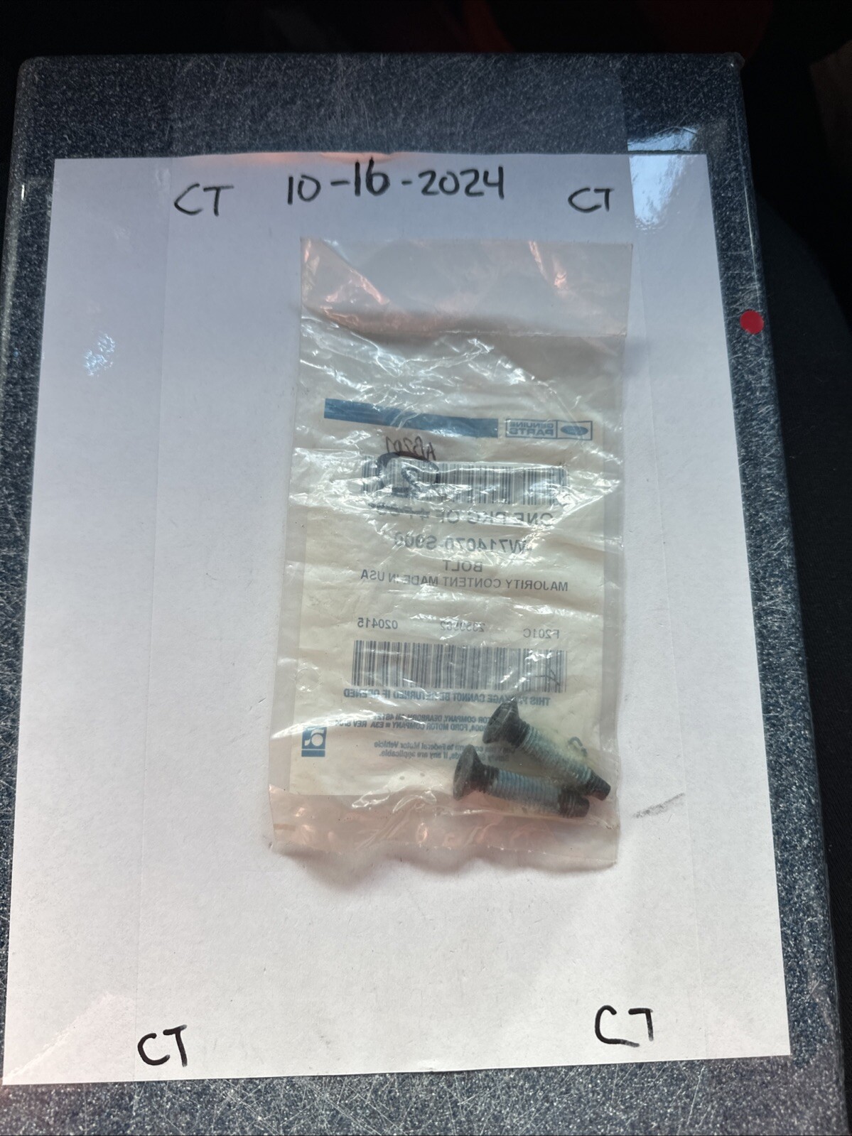 Genuine Ford Striker Screw -W714070-S900 (pack Of 2) - Image 3