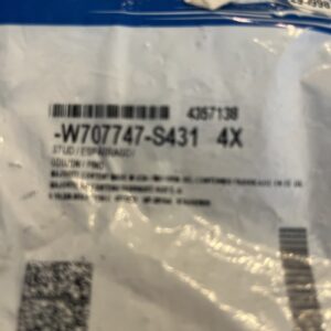 Genuine Ford  Stud W-707747-S431 4PCS