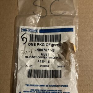 Genuine Ford Trim Panel Push-Type Retainer Ford N807577-S Qty: 6