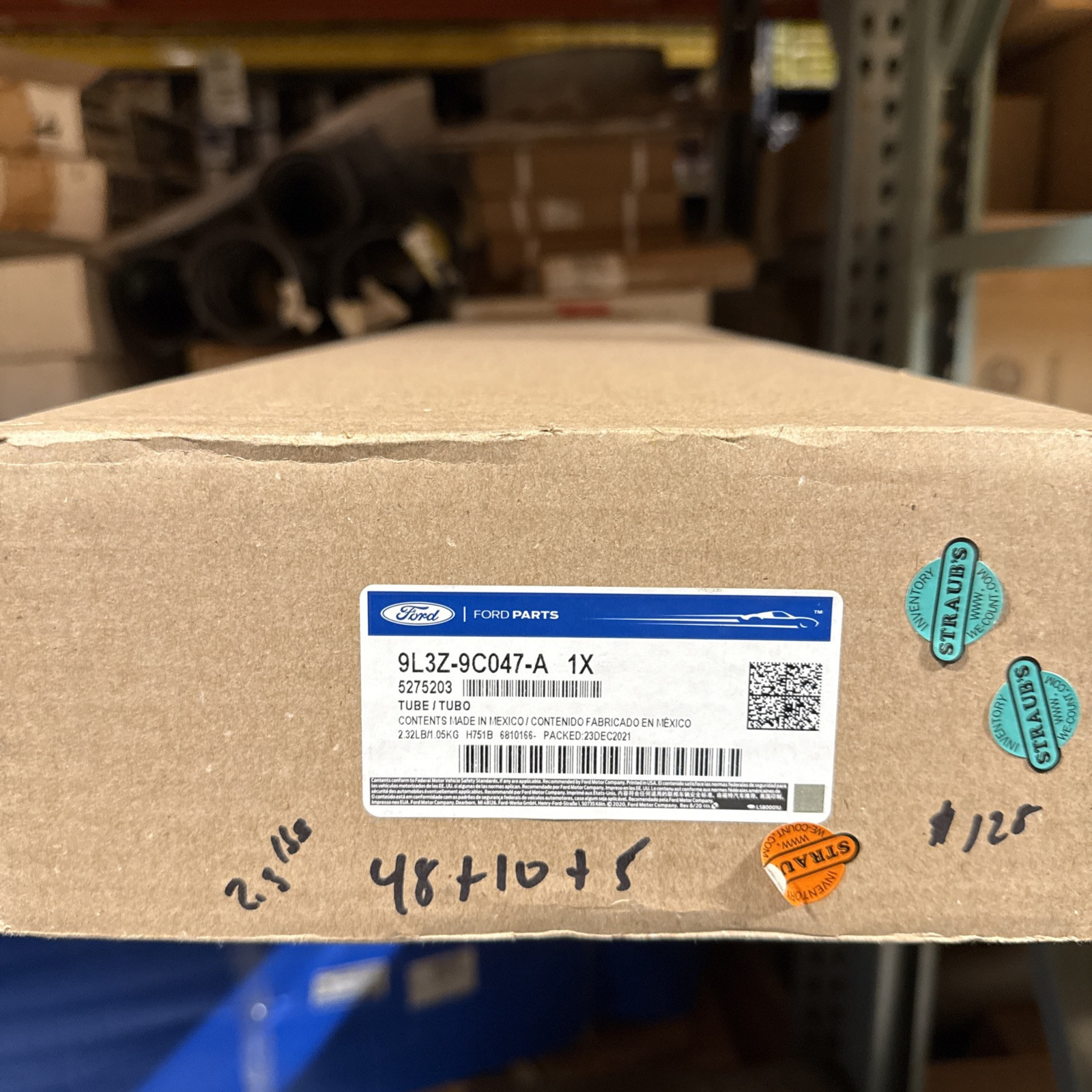 Genuine Ford Tube Fuel Feed 9L3Z-9C047-A