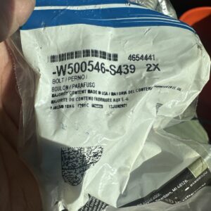 Genuine Ford W500546-S439 Stabilizer Link Mount Bolts Qty-2