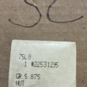 Genuine GM 22531295 Nut NOS