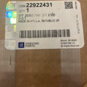 Genuine GM 22922431 Lamp Assembly Front Side Marker