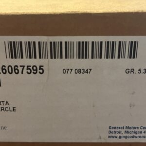 Genuine GM 26067595 Cover Rear Axle Housing 1982-2001 - NOS