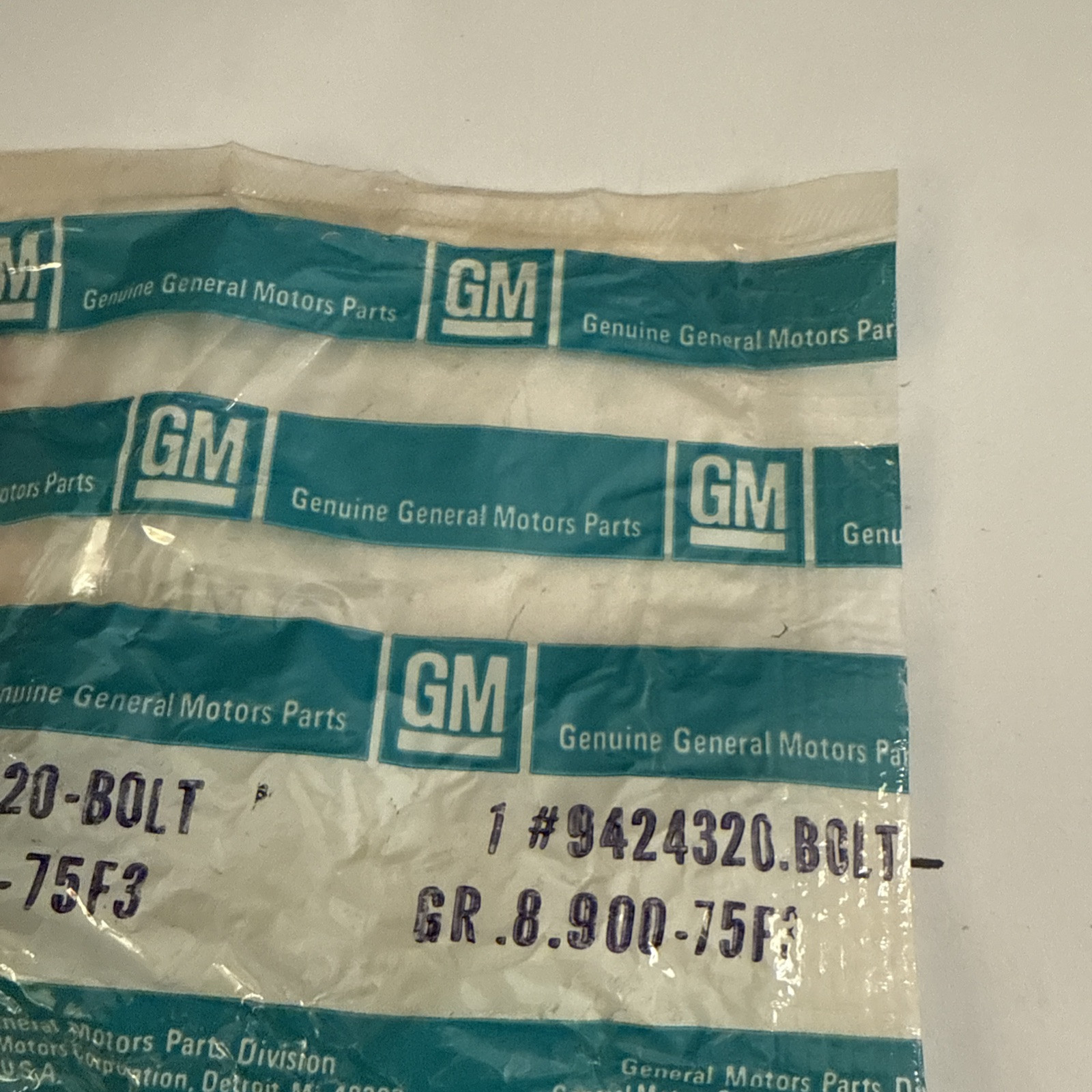 Genuine GM .375 x 16 x 1 in Bolt 9424320 - Image 3