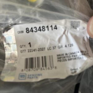 Genuine GM 84348114 Pipe Assembly, Trans Fluid Clr Otlt