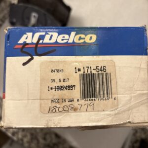 Genuine GM ACDelco 171-546 18024897 Pad Kit Rear Disc Brake
