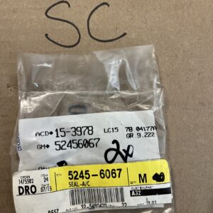 Genuine GM Air Conditioning Evaporator Fitting Gasket 52456067- QTY 2