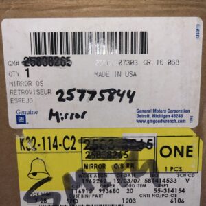 Genuine GM OEM 25775844 Mirror Assembly Outside Rear View LH