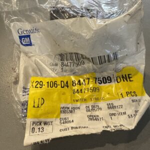 Genuine GM Switch 84477509
