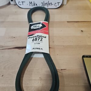 Genuine Gates 6872 Belt 1/2" x 72" NOS