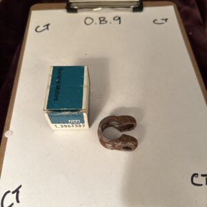 Genuine Gm Nos 1963-82 Corvette Tie Rod Tube Sleeve Clamp 3954397 Surface Rust