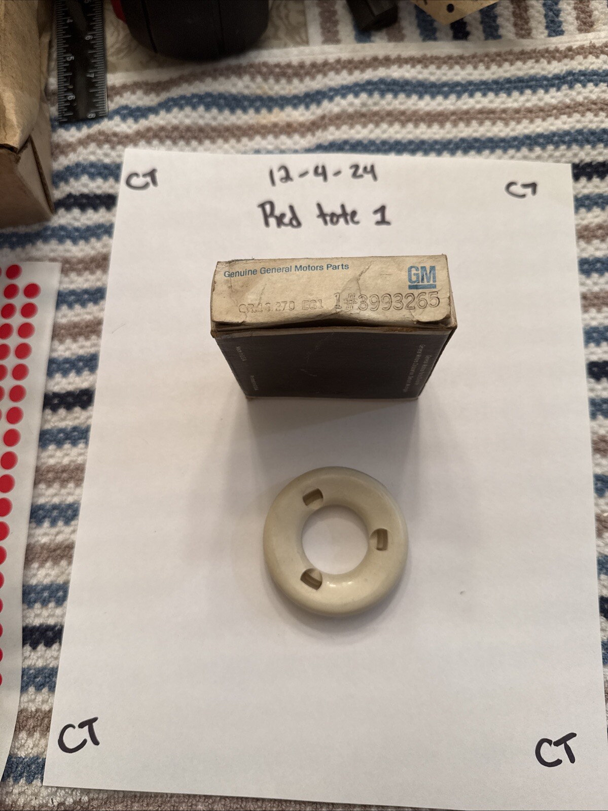 Genuine Gm Nos 3993265 Plastic
