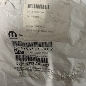 Genuine Mopar Hex Flange Head Bolt Right 6511822aa (1)