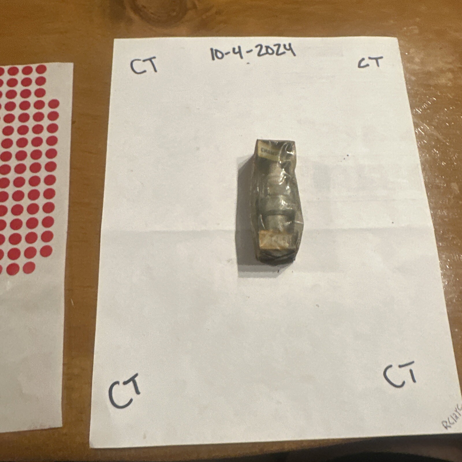 Genuine OEM Champion Spark Plug CJ6 CJ86 JT6 TJ6J KCJ6 RCJ6 NGK BM7 BMR7A NOS - Image 3