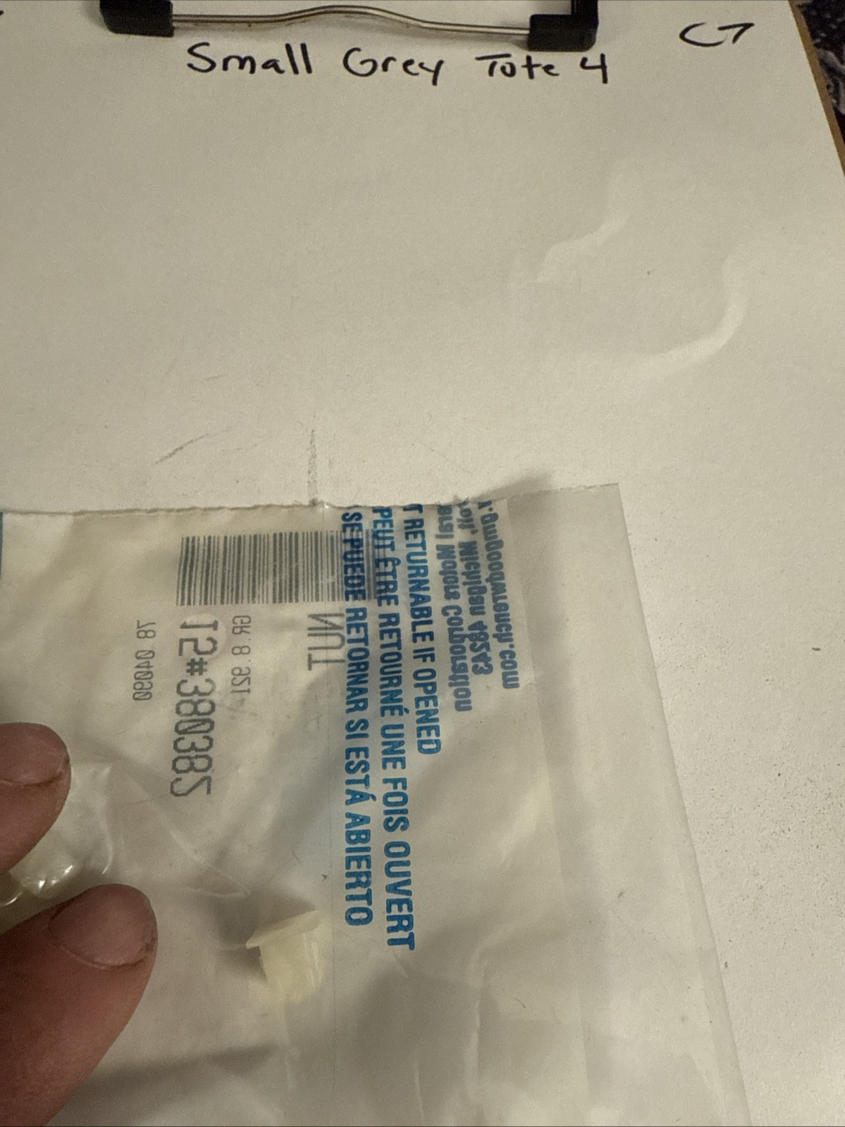 Gm Headlight bezel to body nut Gm Qty 1 380382 Nos OEM. - Image 3