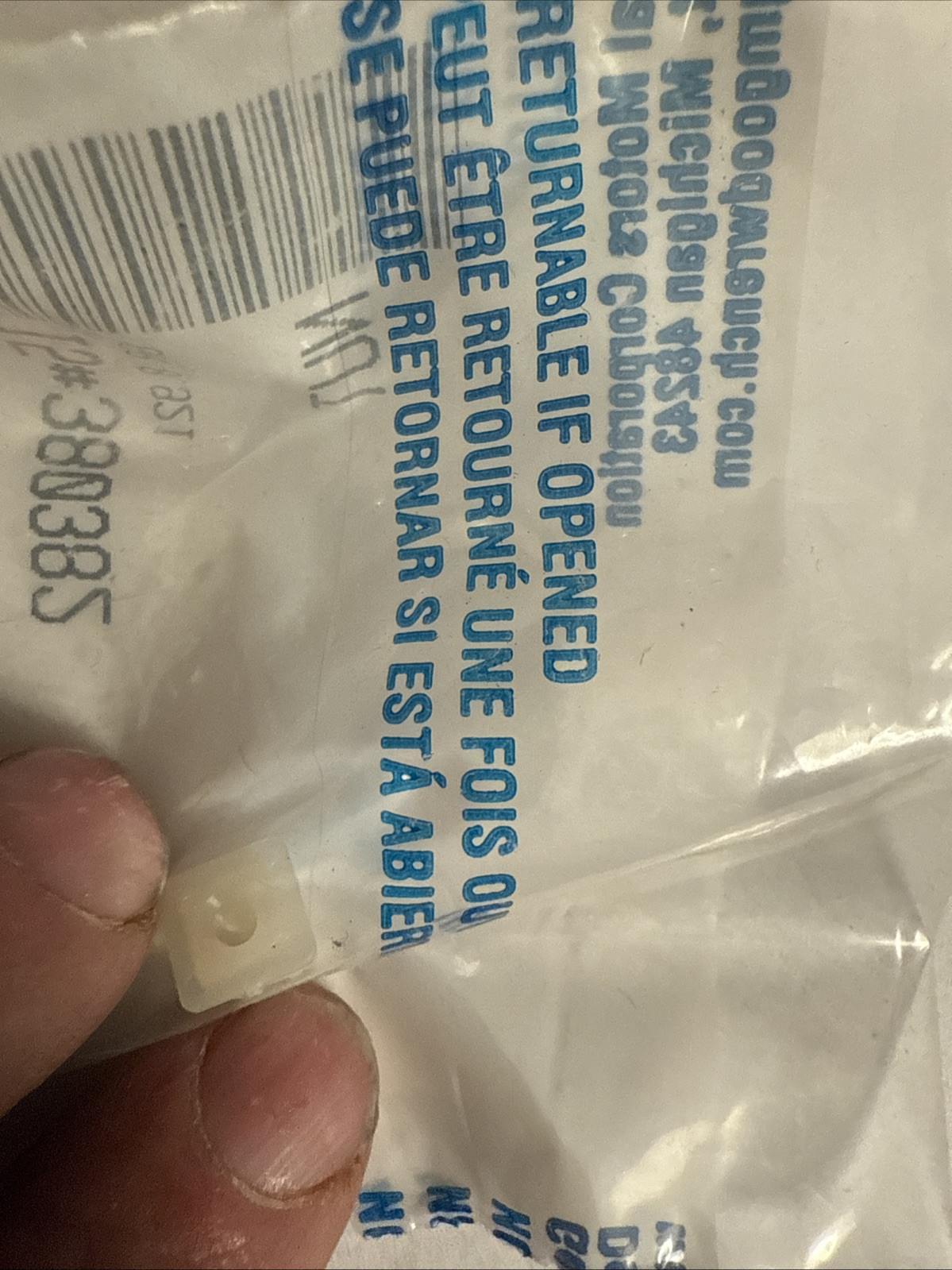 Gm Headlight bezel to body nut Gm Qty 1 380382 Nos OEM. - Image 4