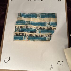 Gm Nut 14057004 NOS OEM.