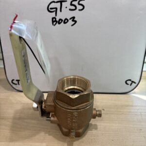 Groco 1-1/4" Bronze Full Flow In-Line Ball Valve IBV-1250 BSPP
