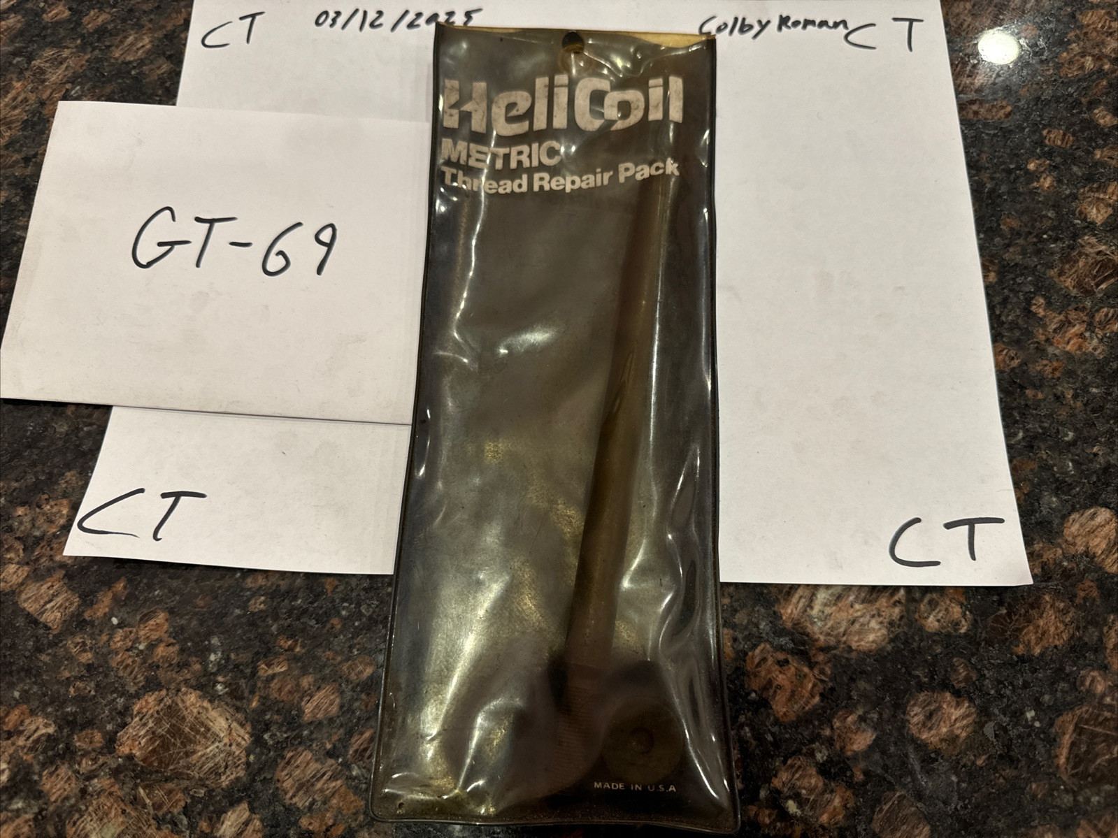 Helicoil Metric Thread Repair pack