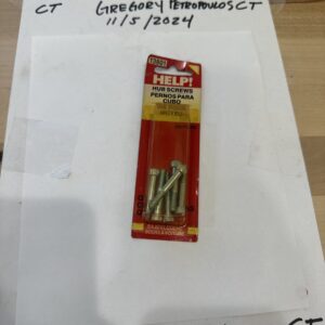 Help / Motormite 13801 hub screws, 6 pieces