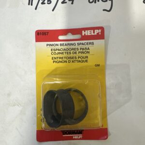 Help / Motormite 81057 pinion bearing spacers, 2 pieces