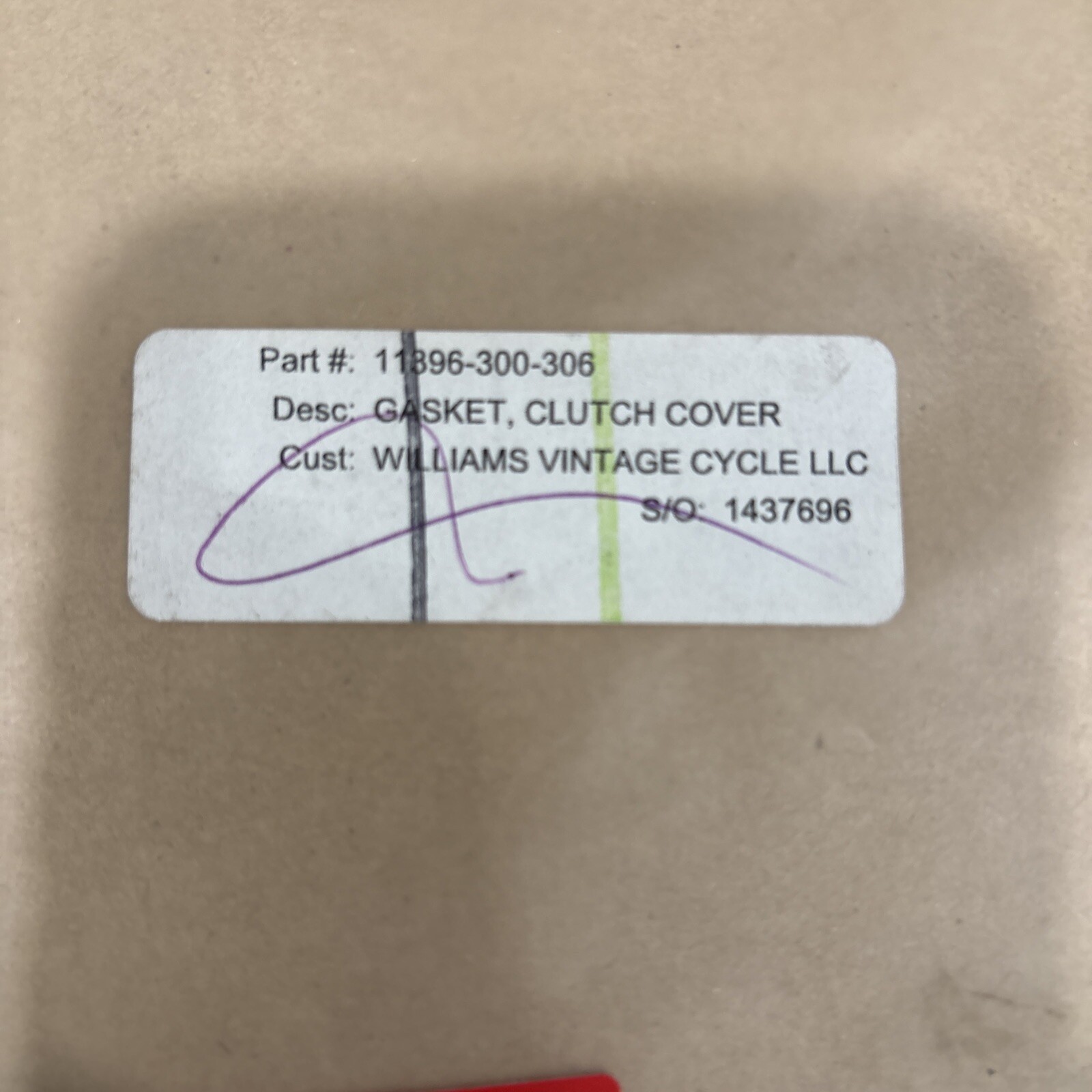 Honda 11396-300-306 Clutch Cover Gasket - Image 5
