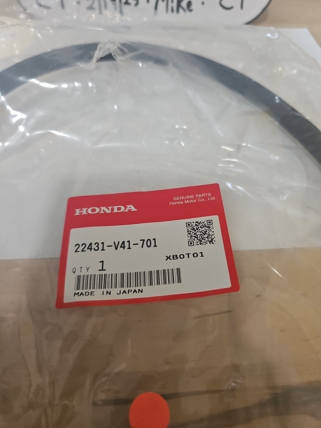 Honda Oem V Belt 22431-V41-701 - Image 3