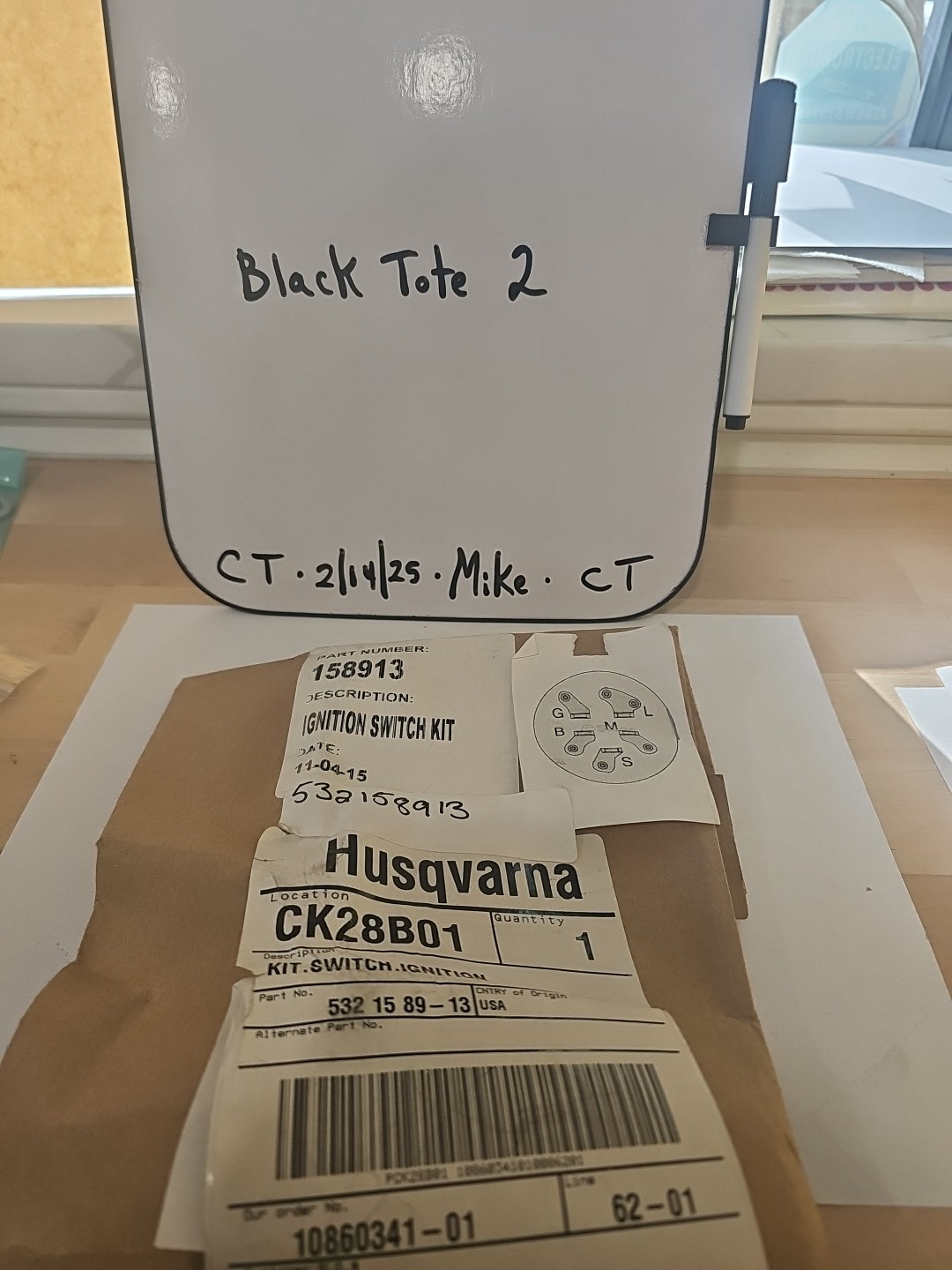 Husqvarna Ignition Switch Kit 158913