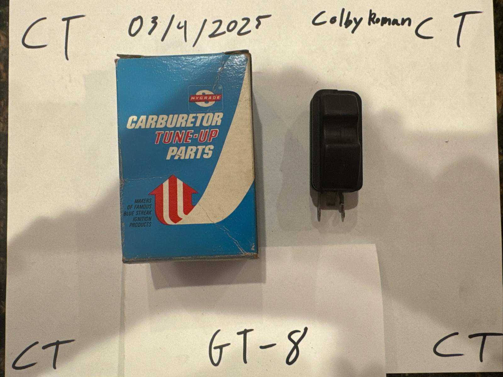 Hygrade Carburetor tune-up parts FL49