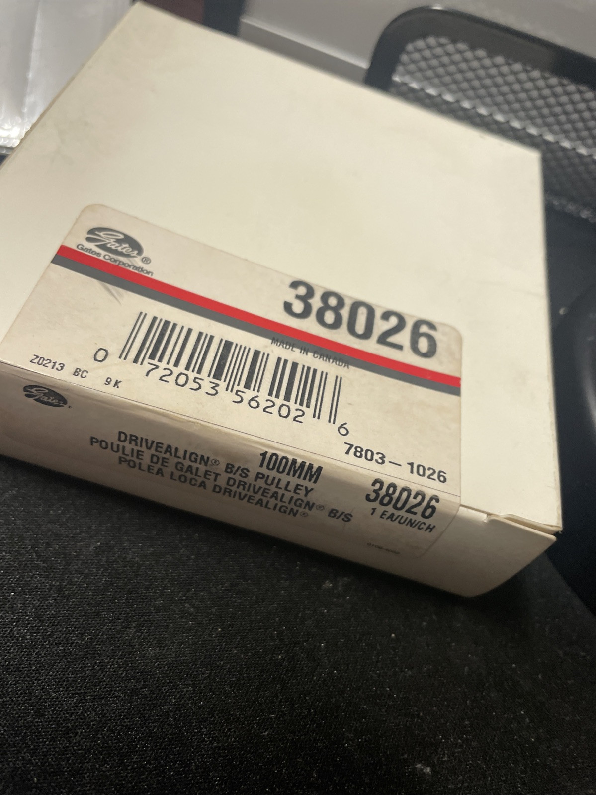 Idler/Tensioner Pulley Gates 38026 - Image 4