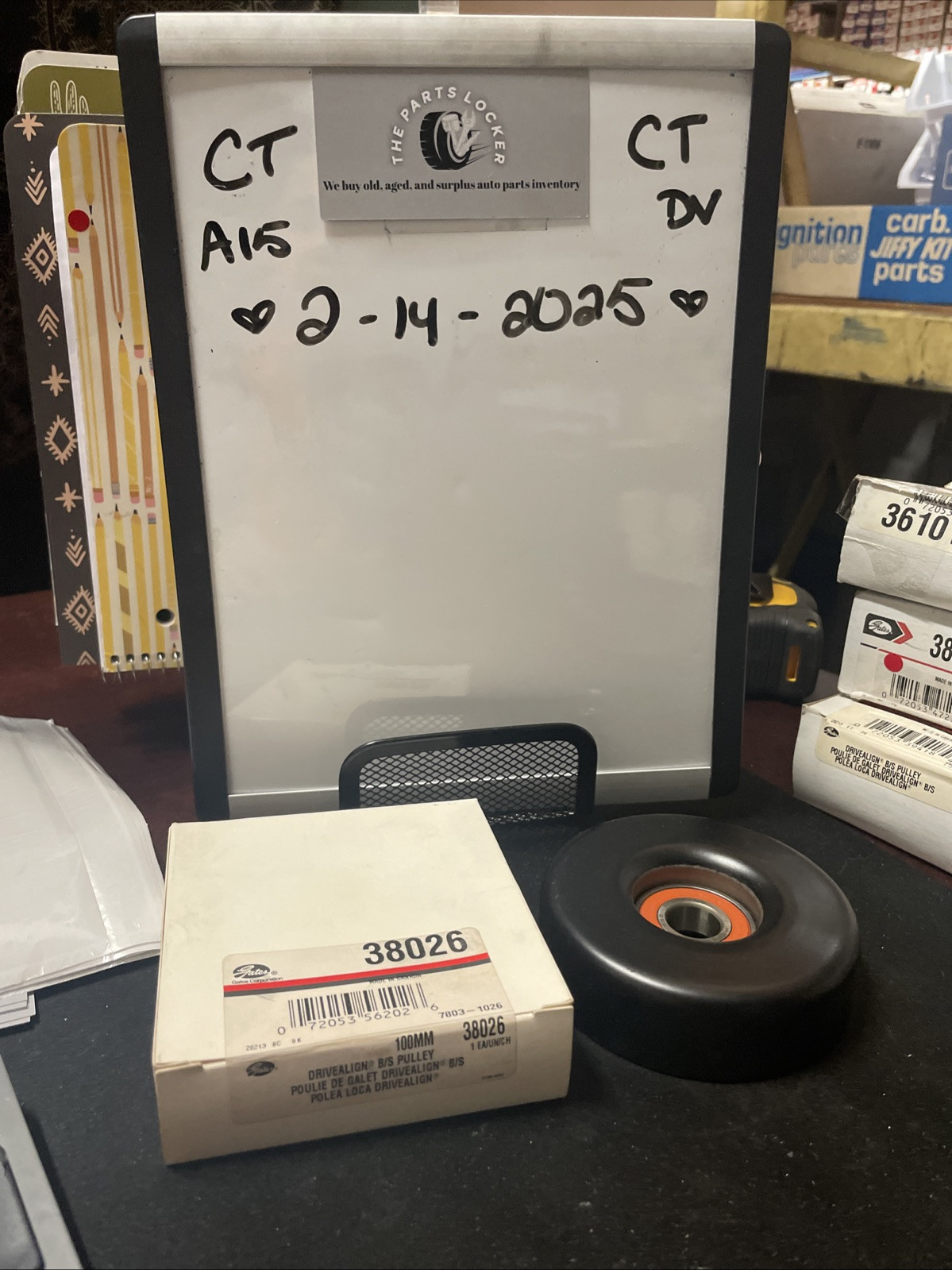 Idler/Tensioner Pulley Gates 38026