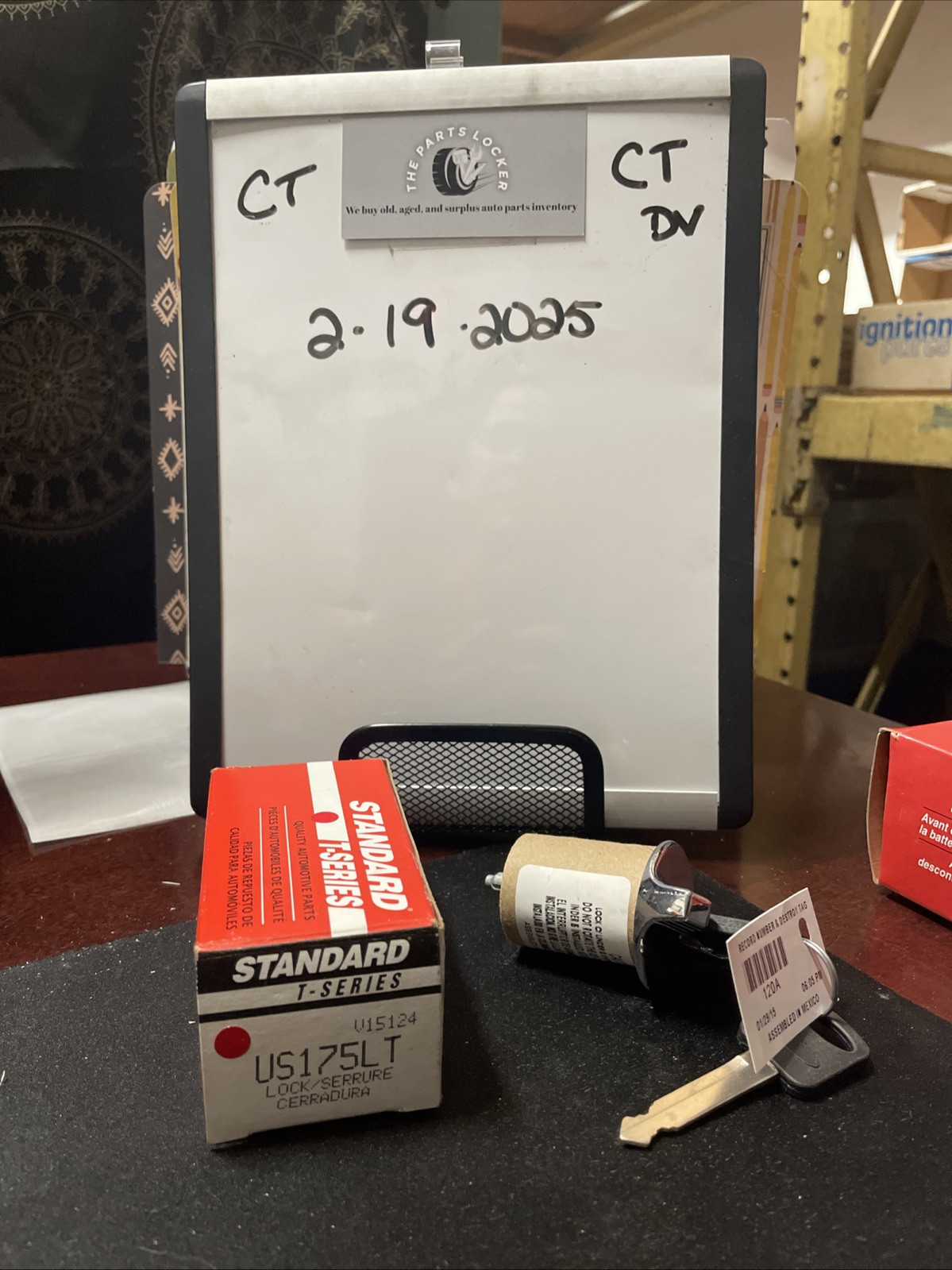 Ignition Lock Cylinder Standard US175LT