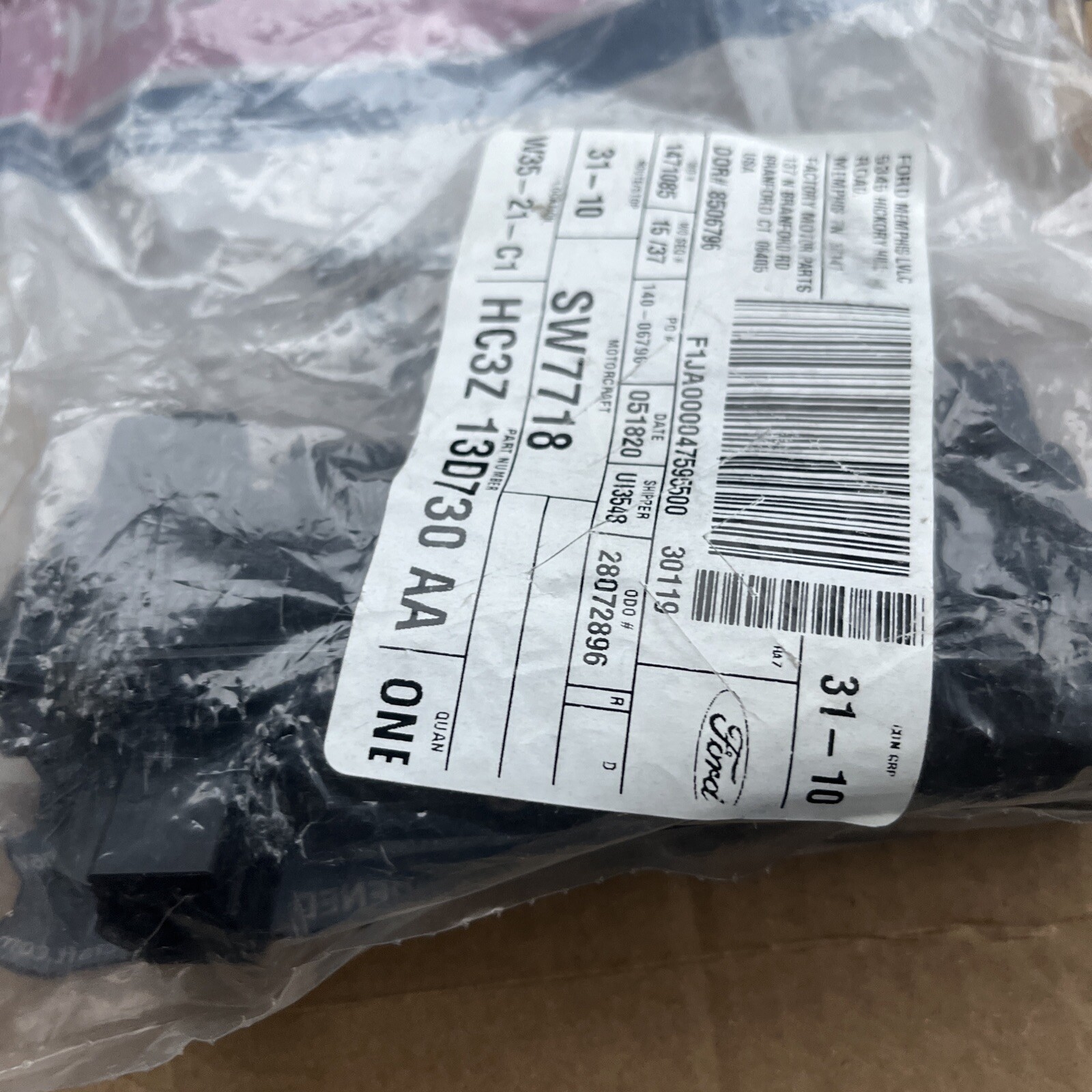 Instrument Panel Voltage Regulator Switch Motorcraft SW-7718 / Ford HC3Z13D730AA - Image 3