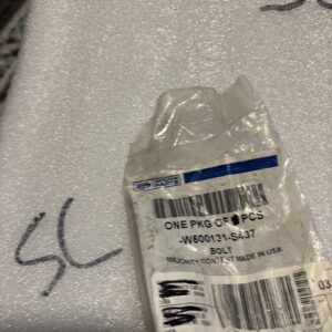 Intermediate Shaft Bolt Part Number - W500131-S437 Genuine Ford