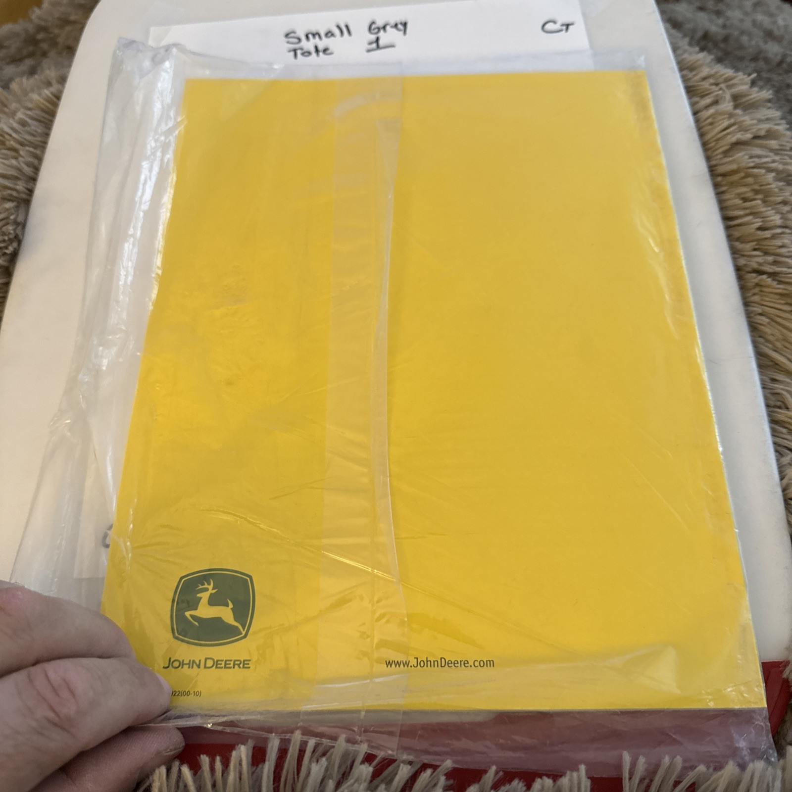 JOHN DEERE OPERATORS MANUAL ~ 3500 + 4500 lb. Winch OMM172242 - Image 3