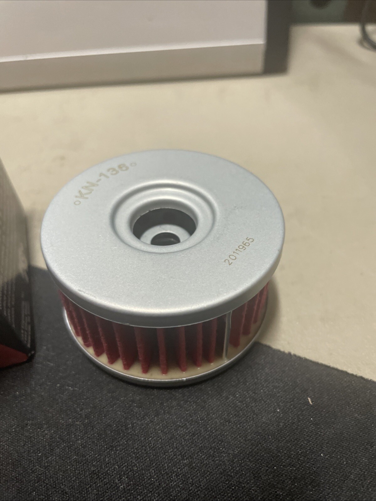 K&N KN-136 Oil Filter Cartridge 2.375" for Suzuki Motorcycles 1982-2019 - Image 3