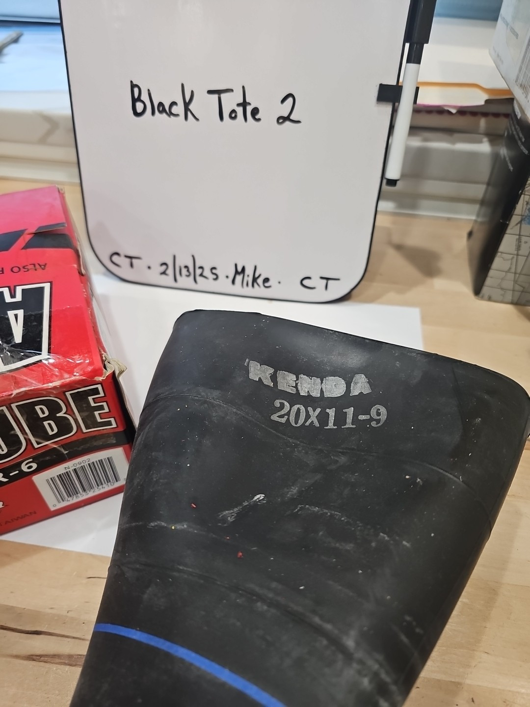 Kenda Inner Tube 20x11.00-9 TR-6 N-0902 NH3 - Image 3