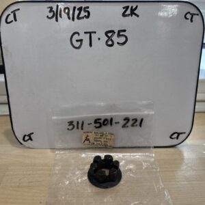 Lebert Rear Axle Castle Nut Flanged Forged - fits Bug T-3 GHIA S/B - 311 501 221