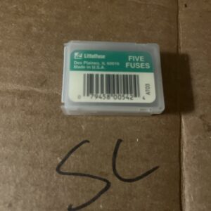 Littlefuse ATO 3 Amp Blade Fuse QTY 5 - NOS